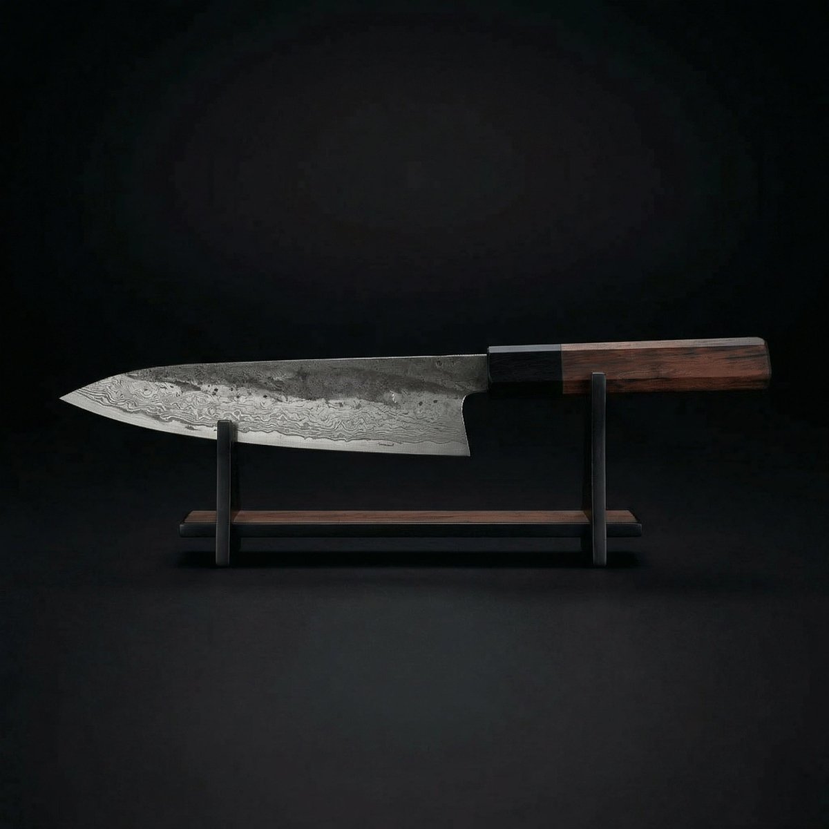 Kiritsuke Knife, 21.5 cm with Ironwood Handle