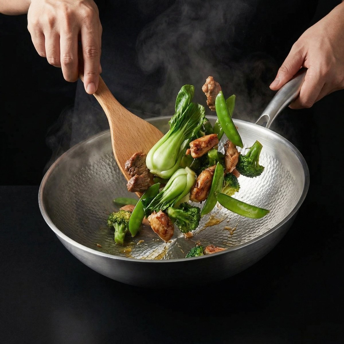 Titanium Wok, Uncoated