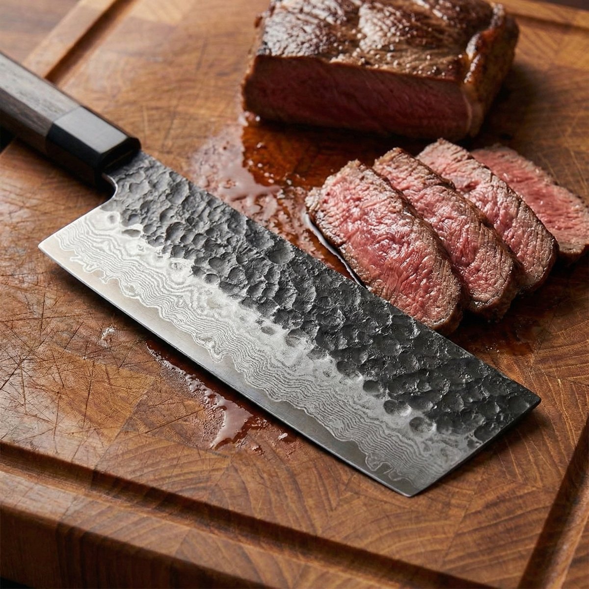 Wide Blade Chef Knife, 18 cm