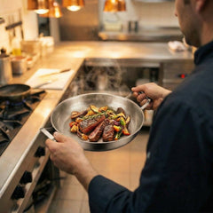 Titanium Pan with Two Handles, PFAS Free