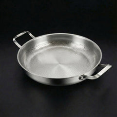 Titanium Family Set, Four Pans with Utensils